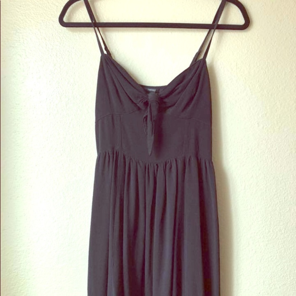 Black sun dress